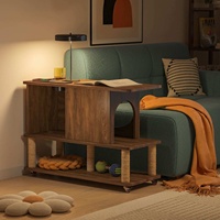 Table basse Meishi Antique Stone Cat Nest, amovible, adaptée aux animaux domestiques, pour salon, usage domestique