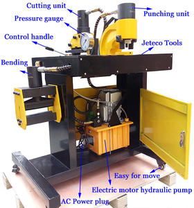 VHB-200 Busbar <b>Bending</b> <b>Machine</b> Busbar Cutting <b>Machine</b> for Aluminum Copper Busbar Making - Product Image 5