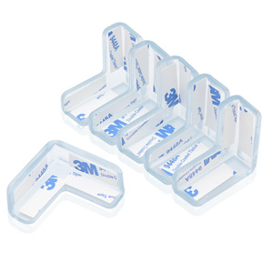Gao Fuya PVC <b>Corner</b> <b>Protectors</b> L Shape Transparent For Children Safety Protection - Product Image 1
