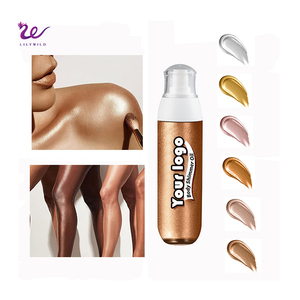 Nuova formulazione Skin-Friendly Shimmer Body <span class=keywords><strong>Spray</strong></span> 7 Shades Shimmer Cream Vegan Shimmering Body Oil - Product Image 3