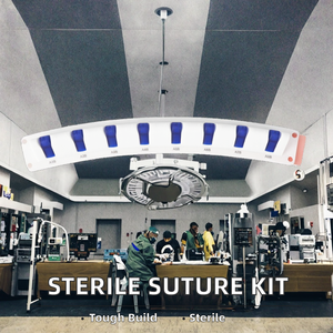 Organisateur de suture stérile jetable médical adulte et pédiatrique Instruments chirurgicaux en plastique manuels avec support en ligne - Product Image 2