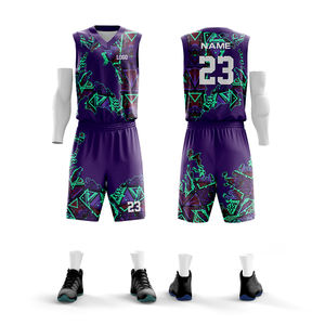 Vêtements de basket-ball à conception gratuite, délai de livraison rapide, marque privée, divers modèles, maillot de basket-ball à séchage rapide pour le sport - Product Image 3