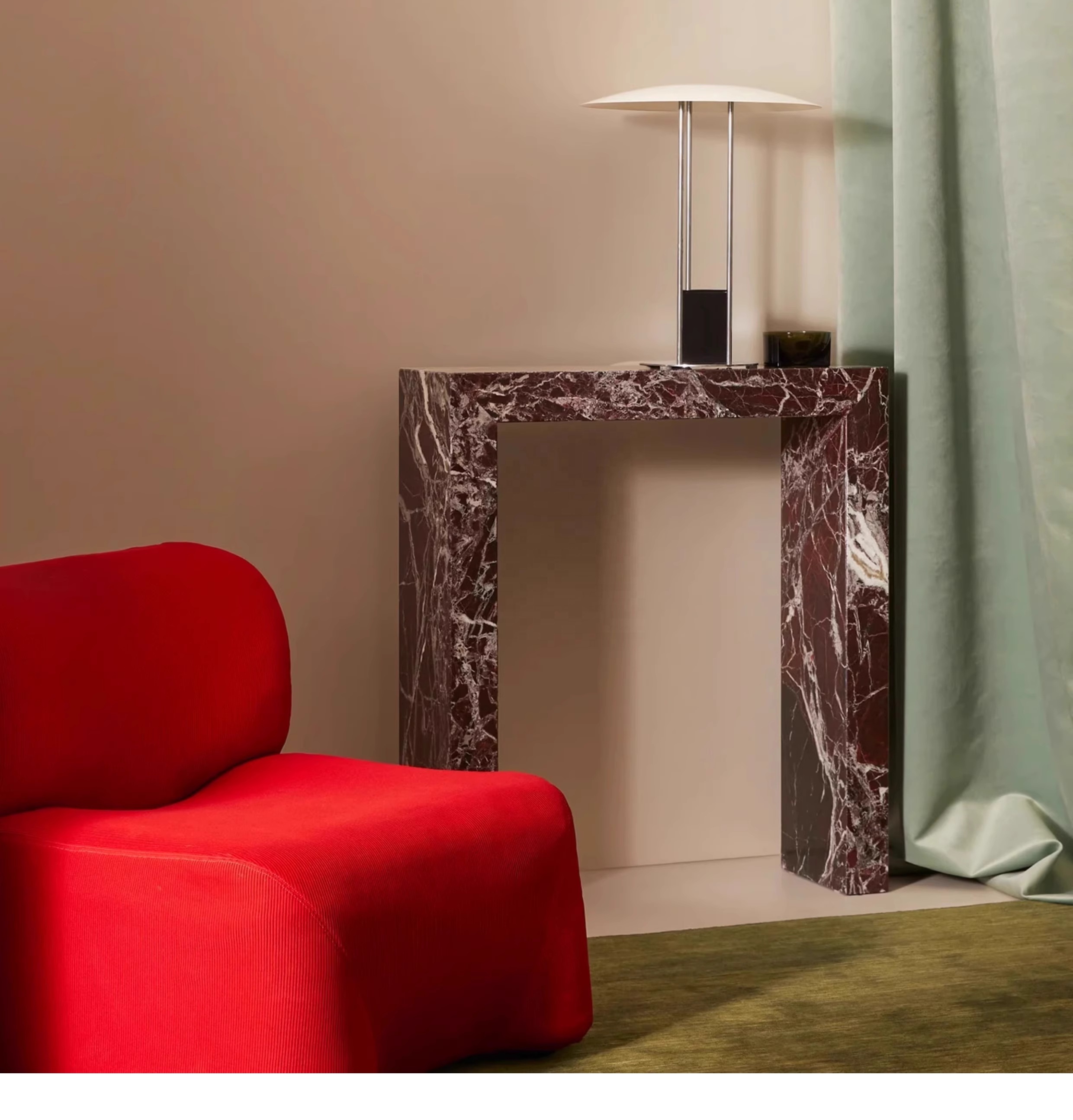 Red Console How to Choose the Best Red Marble Console Table for Your Space