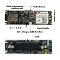 Module ESP32 4G LILYGO T-SIM7600G-H R2 T-SIM7600E-H avec support de batterie 18650 et charge solaire, carte de développement WiFi BLE ESP32-WROVER