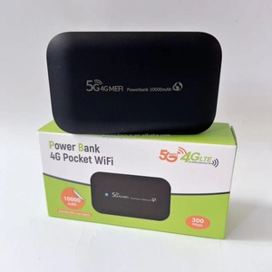 Routeur WiFi portable 4G LTE PW100 avec batterie externe, compatible 3G/4G, prend en charge 10 appareils WiFi - Product Image 4