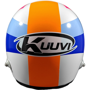 Casco da Moto Racing Integrale da Uomo Mini Personalizzato di Alta Qualità Nuovo in ABS con Doppia Visiera e Fodera in Schiuma Ottima Idea Regalo PC - Product Image 5