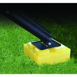 HOMFUL – cales de roue de remorque en plastique, cales de roue de remorque, cales de roue de RV, blocs de nivellement de RV, double - Product Image 3