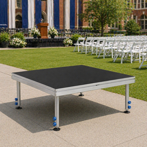 Factory Outdoor Concert Aluminum <b>Stage</b> <b>Platform</b> with Four Telescopic Legs Portable Event <b>Stage</b> Design for Sports & Entertainment - Product Image 6