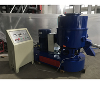 Machine de recyclage d'agglomération de film plastique de déchets, film de polystyrène, broyage, fraisage, granulation