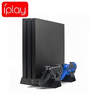 Ventilateur de refroidissement multifonctionnel Support vertical pour PS4 slim PS4 Pro