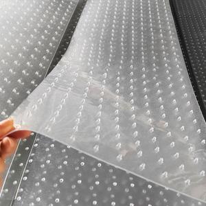 Tùy Chỉnh Không Thấm Nước Có Thể Giặt Vật Nuôi <span class=keywords><strong>PVC</strong></span> Rõ Ràng Spike Chống Mèo Scratch Cửa Thảm Bảo Vệ Mat - Product Image 5