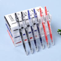 Pulpen Plastik Tinta Gel Multi-warna 0.5mm - Tulisan Halus, Dapat Ditarik, Perlengkapan Kantor Sekolah, Hadiah Promosi, Cetak Kustom