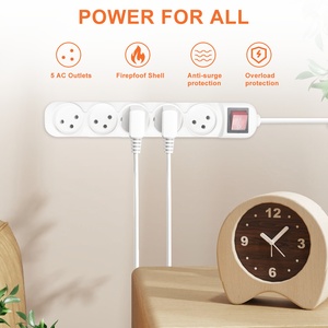 <span class=keywords><strong>Israel</strong></span> Multi 3pin Garden Power Strip Sockets 5 salidas con interruptor de extensión - Product Image 5