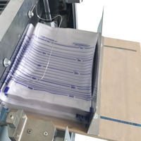 Chaîne de production chirurgicale de sac d'urine de PVC plastique faisant la machine avec le PLC de composants de noyau et le moteur pour le type de sac de ciment