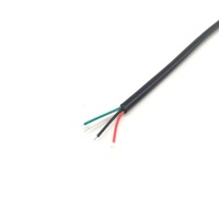 Cable USB 2.0 Tipo A Macho en Ángulo Descendente a Cable con Extremo Abierto