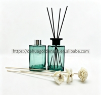 Diffuseur d'arômes grande capacité en verre cristallin pour chambre, salon, voiture, avec bâtonnets diffuseurs, style Instagram, vente en gros