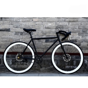 CZFIT High Quality ultra Light Road Bike, Durable High Carbon Steel Dual Disc Brake, Anti slip and Durable, Customizable - Product Image 2
