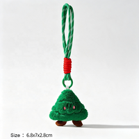 En stock – Porte-clés en peluche 3D doux, forme Noël (Père Noël, Bonhomme de neige, Renne) – Charme de sac mignon – Cadeau de fêtes