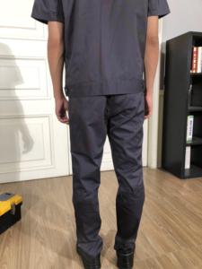 Manga corta Unisex Hotel Recepción Uniforme Boilersuit Verano Logotipo personalizado Algodón/Poliéster - Product Image 4