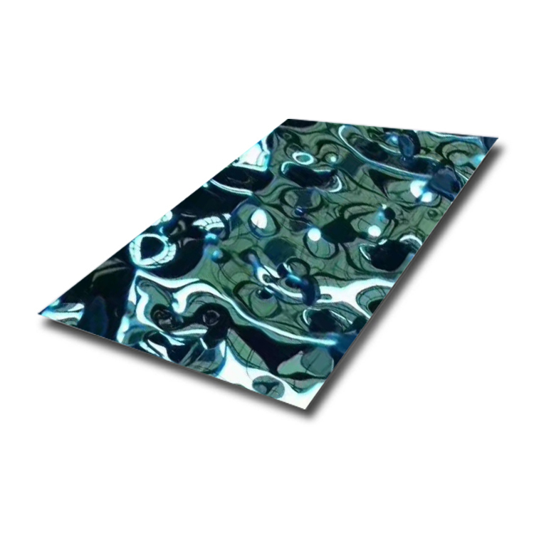 Water Ripple Corrugated Stainless Steel Sheet