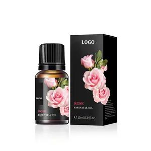 Atacado Natural Sulfato Orgânico Livre Óleo Essencial Para Pele Corpo Rosto Beleza Raspagem Massagem Pure Rose Oil