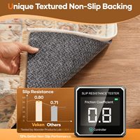 Tapis de protection de sol en feutre antidérapant de qualité supérieure, enduit de TPR et de PE, rembourré, durable, réduction du bruit, pour la maison, le salon, la chambre, les sols en bois dur