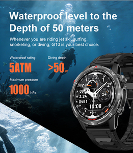 <span class=keywords><strong>Smartwatch</strong></span> DT G10 per <span class=keywords><strong>Uomo</strong></span> con GPS a 6 Stelle, Mappe Offline, Tracciamento della Traiettoria, Registrazione Dati di Nuoto in Tempo Reale, <span class=keywords><strong>Orologio</strong></span> <span class=keywords><strong>Sportivo</strong></span> Intelligente - Product Image 5
