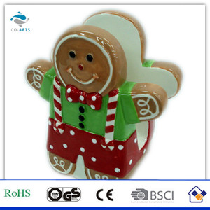 ที่ใส่กระดาษทิชชู่เซรามิกรูปขนมปังขิง - Product Image 1