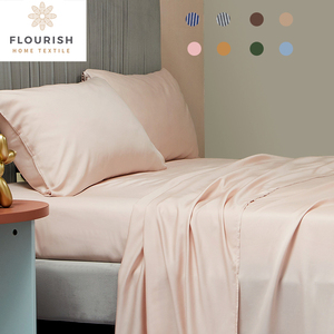 Fiorire Più Poco Costoso Fornitore Cotone Lyocell Doppia Dimensione Biancheria Da Letto Consolatore Letto <span class=keywords><strong>Set</strong></span> Lenzuolo <span class=keywords><strong>Set</strong></span> - Product Image 2