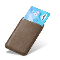 Vente en gros PU cuir ID personnalisé porte-carte de crédit pochette sac Mganet portefeuille pour iPhone 12 13