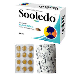 Pastilles <span class=keywords><strong>pour</strong></span> <span class=keywords><strong>la</strong></span> <span class=keywords><strong>Gorge</strong></span> Enflammée à <span class=keywords><strong>la</strong></span> Saveur d'Eucalyptus, Bonbons Durs Vitaminés, Fabricant - Product Image 2