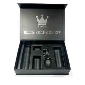 Custom Packaging Box for Man Beard Trimmer Kit Wholesale Recyclable Rigid Cardboard Gift <b>Boxes</b> - Product Image 1