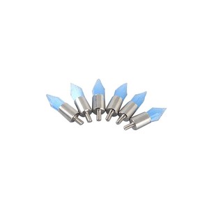 Cepillo de pulido de uñas OEM con cerdas sintéticas azules para manicura y pedicura - Product Image 4