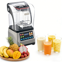 Licuadora Comercial Multifuncional de Alta Resistencia para Hacer Smoothies, a Prueba de Fugas, Trituradora de Hielo para Restaurantes, Hoteles, Cafeterías y Bares