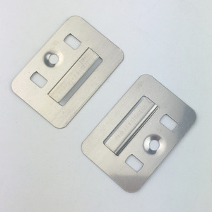 Clips de fixation pour panneaux muraux en acier inoxydable, taille personnalisable, mesure métrique, accessoires de joint non réglables - Product Image 2