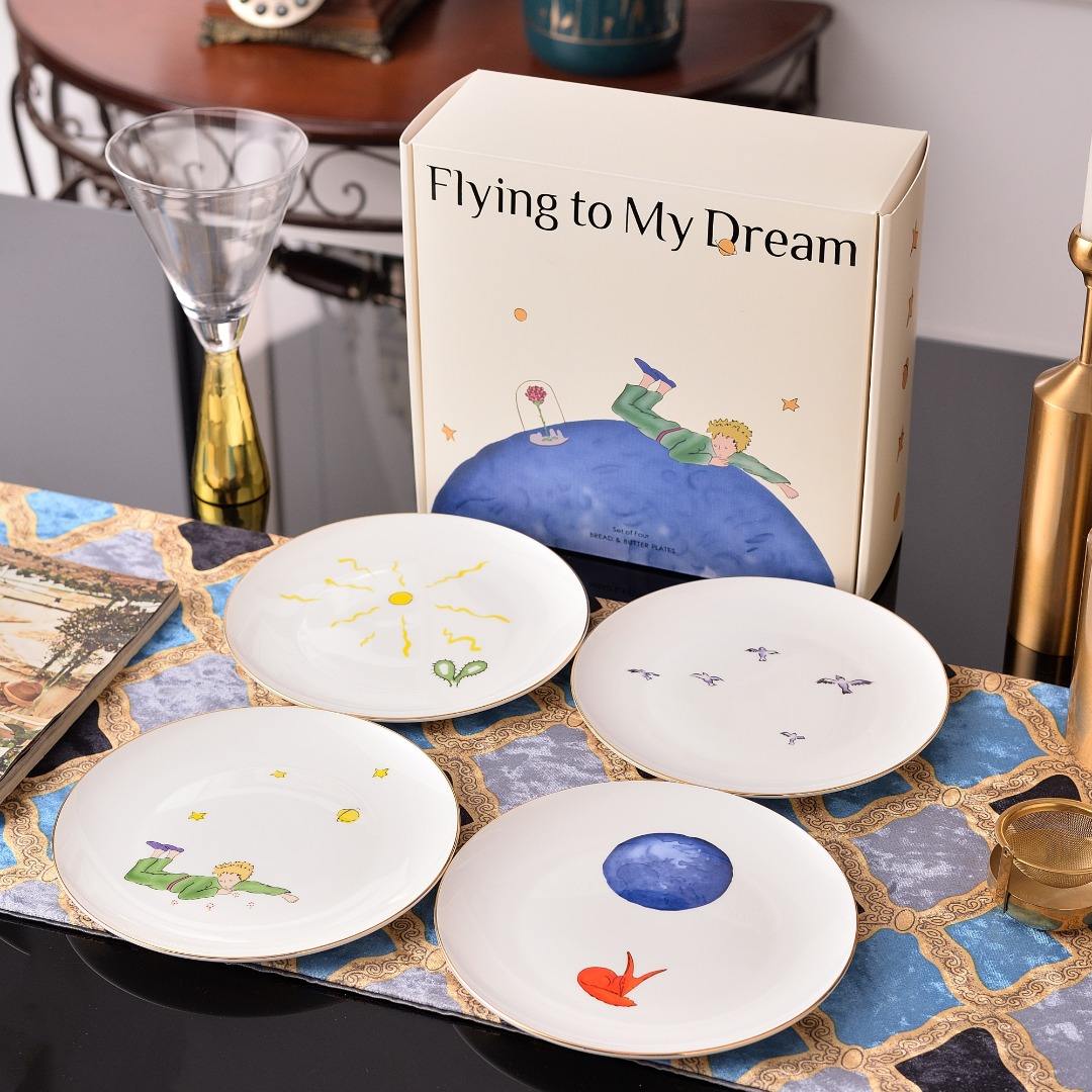 สีขาว-4ชิ้น