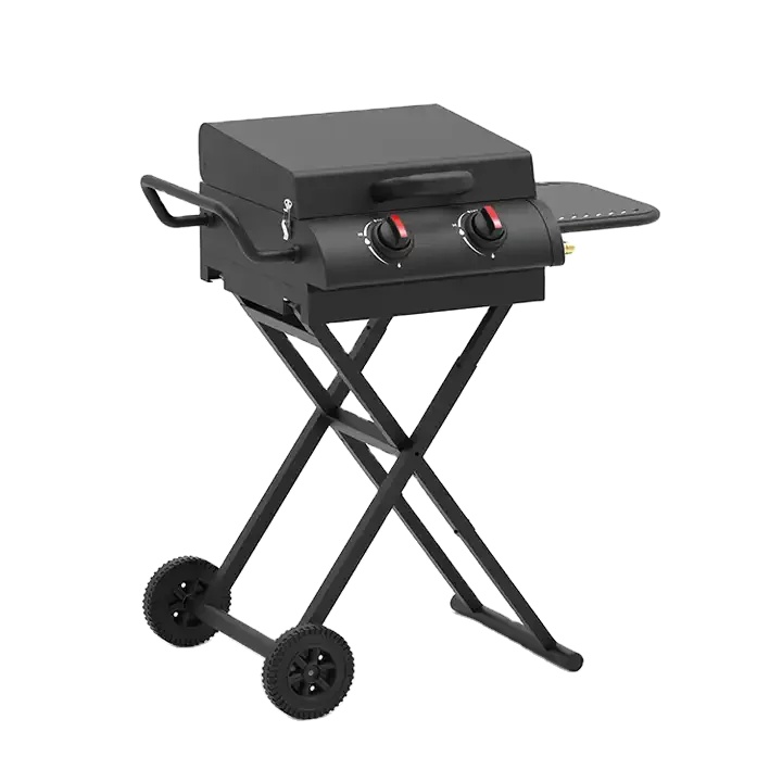 YX-L13 Moderne Design Draagbare Bbq Grill Pro-Grade Vrijstaande Open Haard Voor Buiten Kamperen Zonder Afstandsbediening Voor Gas