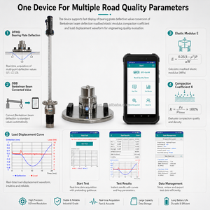 Tester Portatile per la Deflessione del Pavimento GTJ PFWD, Misuratore Rapido di Rigidità del Fondamentale Stradale per Ispezione sul Campo con Report Mobile - Product Image 1