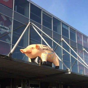 Decoración Inflable Gigante para Promoción de <span class=keywords><strong>Gasolineras</strong></span>, Producto Publicitario, Mascota de Cabeza de Tigre de Dibujos Animados - Product Image 4