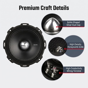 <span class=keywords><strong>Subwoofer</strong></span> activo Sundown Audio de <span class=keywords><strong>8</strong></span> <span class=keywords><strong>pulgadas</strong></span> para coche, <span class=keywords><strong>altavoz</strong></span> de rango medio fiable - Product Image 1