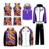 Uniformes de basket-ball respirants design à séchage rapide design personnalisé vente en gros en stock maillot de basket-ball pour hommes
