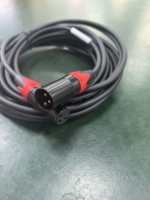 Cable de Micrófono Balanceado con Conector Estéreo Macho de 3.5mm a XLR Hembra, con Cubierta de PVC y Blindaje Combinado, en Stock