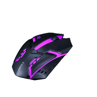 Clavier de jeu TF200 et ensemble de souris Clavier de jeu filaire étanche Combo Rainbow LED rétro-éclairé Clavier filaire pour PC Gaming