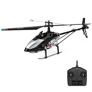 WLtoys V913-A 4CH 2.4G Single Propeller RC Helicopter Brushless Motor Altitude Hold Black 55cm USB Charge