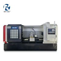 Machine à tourner CNC CK6180 |   Tour à lit plat robuste à grande portée de rotation de 800 mm pour le travail des métaux et la construction