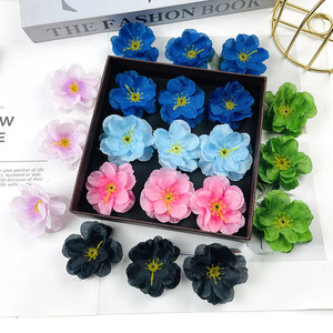 Fleurs de pêcher artificielles 4,5 cm en soie, accessoires de mariage, décorations pour photographie en extérieur, décoration intérieure - Product Image 2