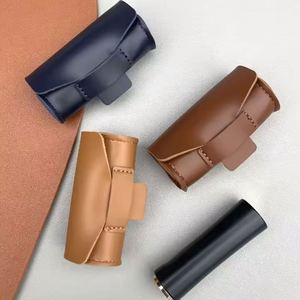 Étui de rangement élégant en cuir PU pour rouge à lèvres et pochette portable pour baume à lèvres – Idéal pour cadeaux promotionnels et Fête des Mères - Product Image 1