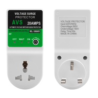 Prise de protection de tension intelligente Puluos AVS avec récupération automatique de l'alimentation, protection contre les surtensions et conception multi-prises