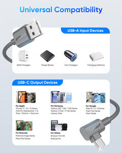 Cables USB Tipo C Personalizados de Fábrica, 18W, Alta Velocidad, Carga Rápida, Cable de Datos, Cable Personalizado, Cavo di Ricarica, Cable de Carga - Product Image 6