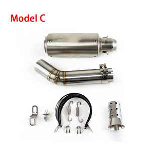 Pour Suzuki <span class=keywords><strong>GSXR</strong></span> <span class=keywords><strong>750</strong></span> 600 2006-2024 embouts d'échappement silencieux <span class=keywords><strong>noir</strong></span> tuyau de liaison intermédiaire - Product Image 4